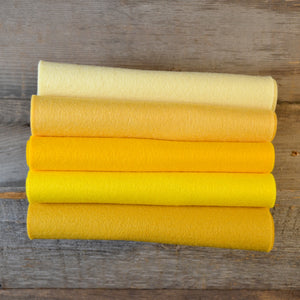 Wool Craft Sheets Yellows