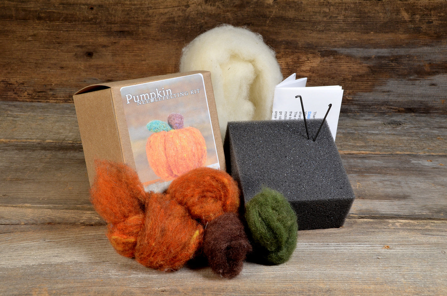 Pumpkin Felting Kit