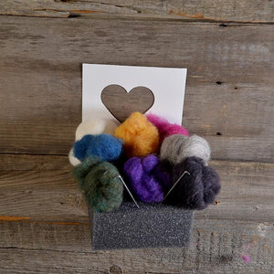 Visible Mending Kit- Needle Felting