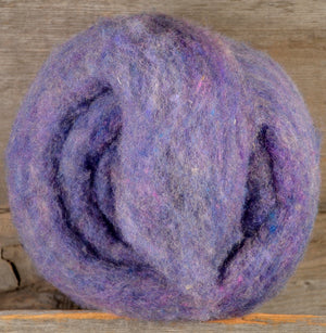 Wool Fibre Violet