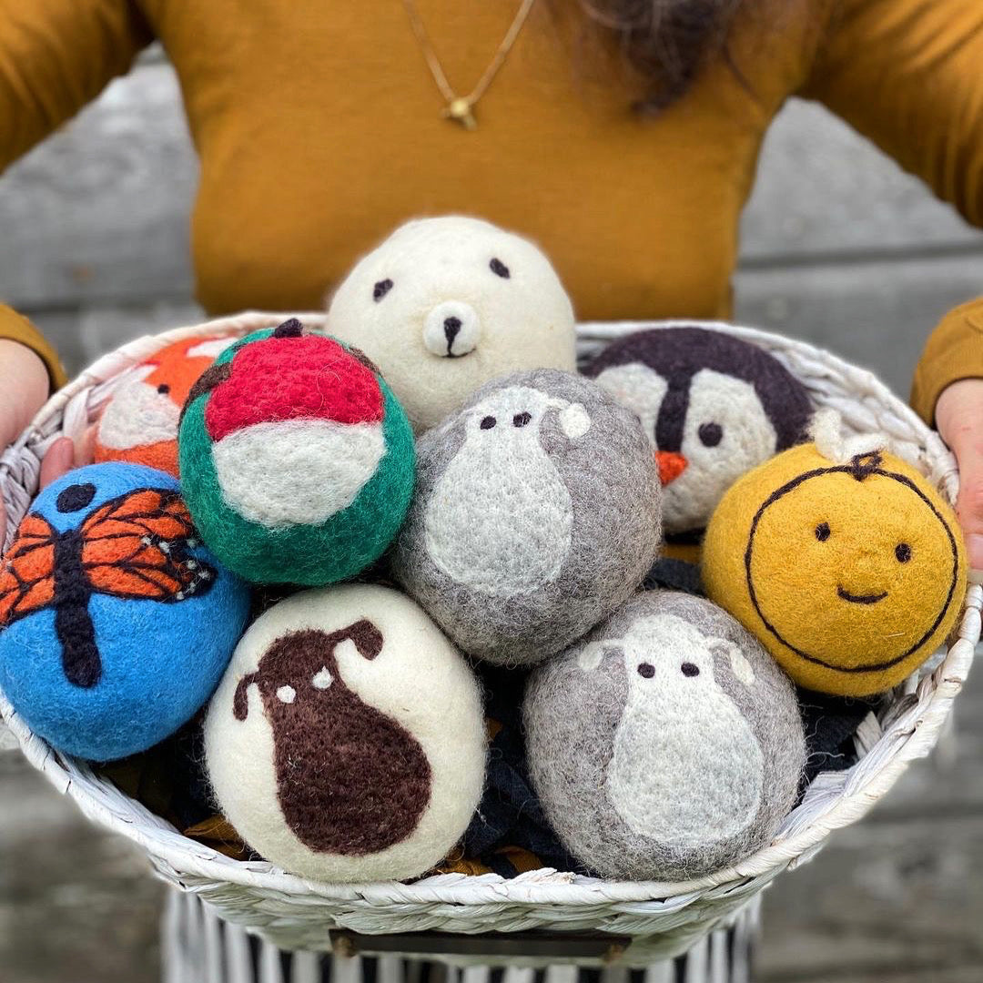 Patterned Sets - Wool Dryer Balls