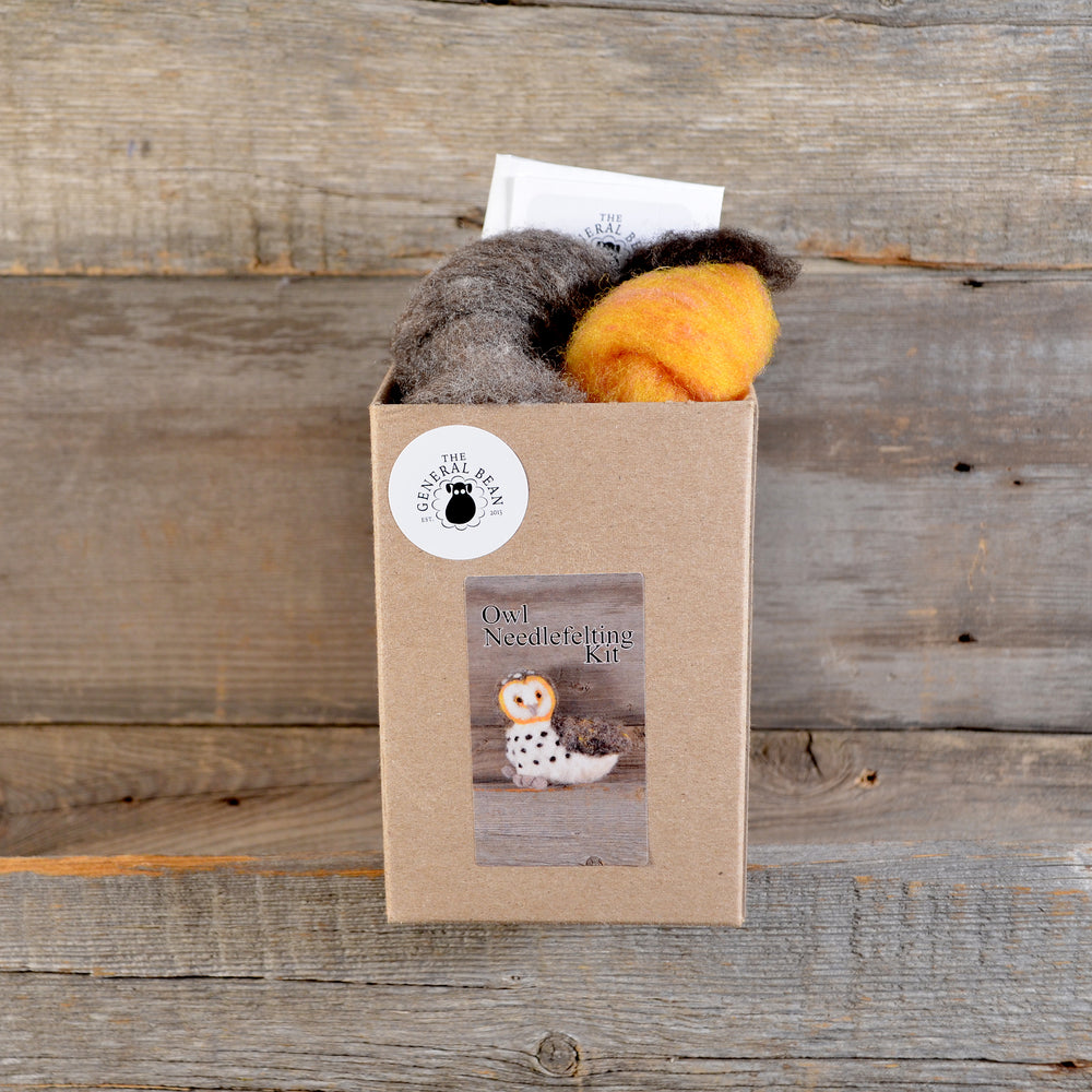 
            
                Load image into Gallery viewer, Owl Felting Kit
            
        