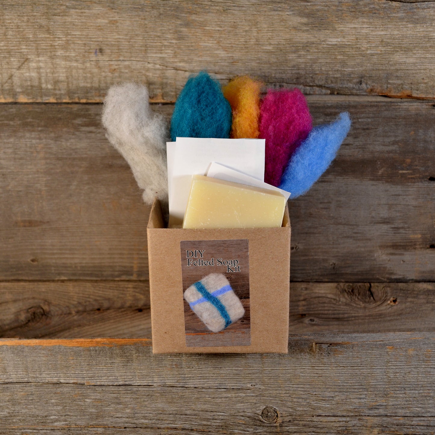 Felted Soap Kit