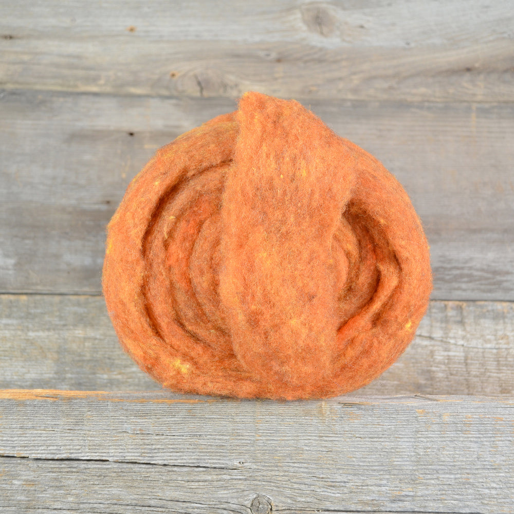 Wool Fibre Pumpkin