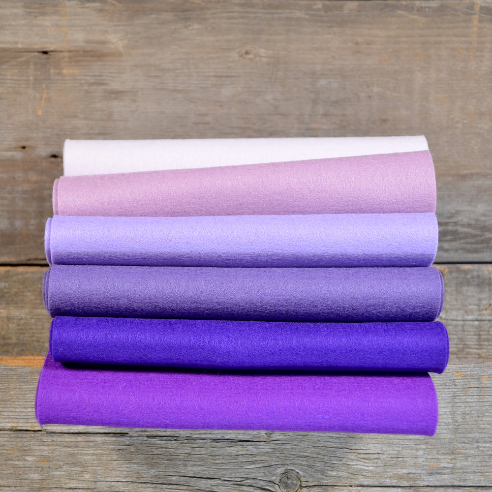 Wool Craft Sheets Purples