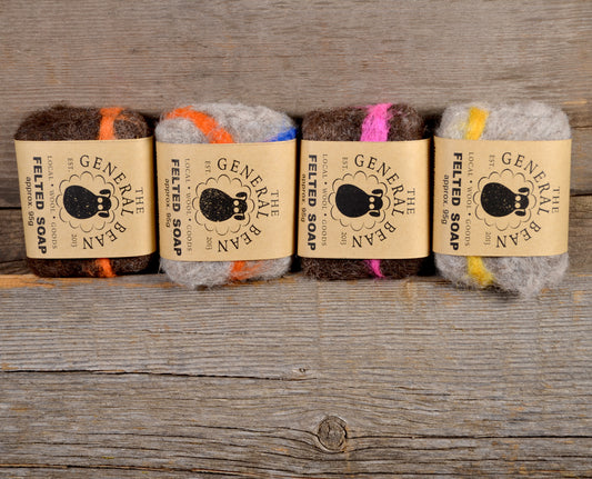 Felted Soap