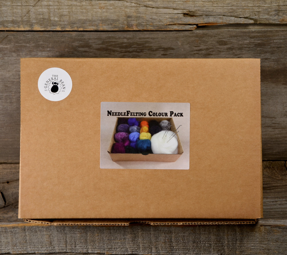 
            
                Load image into Gallery viewer, Needle Felting Color Pack Solids
            
        