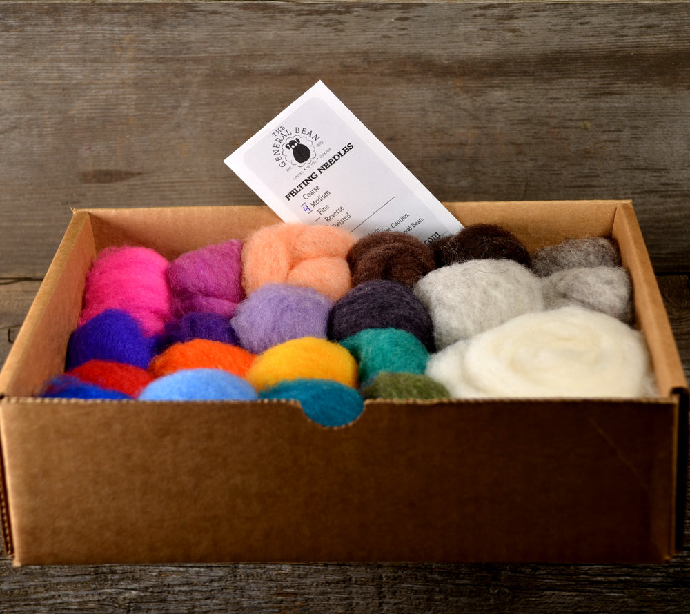 Needle Felting Color Pack Solids