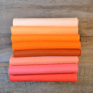 Wool Craft Sheets Oranges