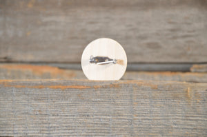 Wooden Pin Backing