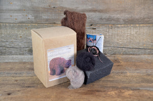 Brown Bear Ornament Kit