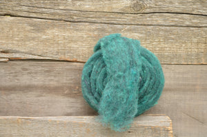 Wool Fibre Emerald