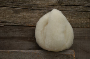 Wool Fibre Natural Cream