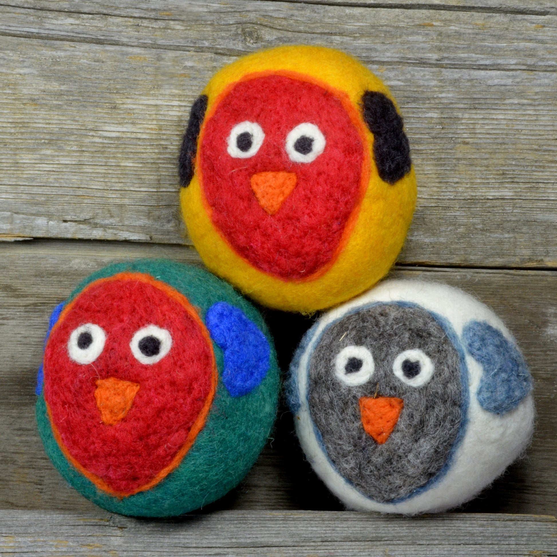 Love bird dryer balls