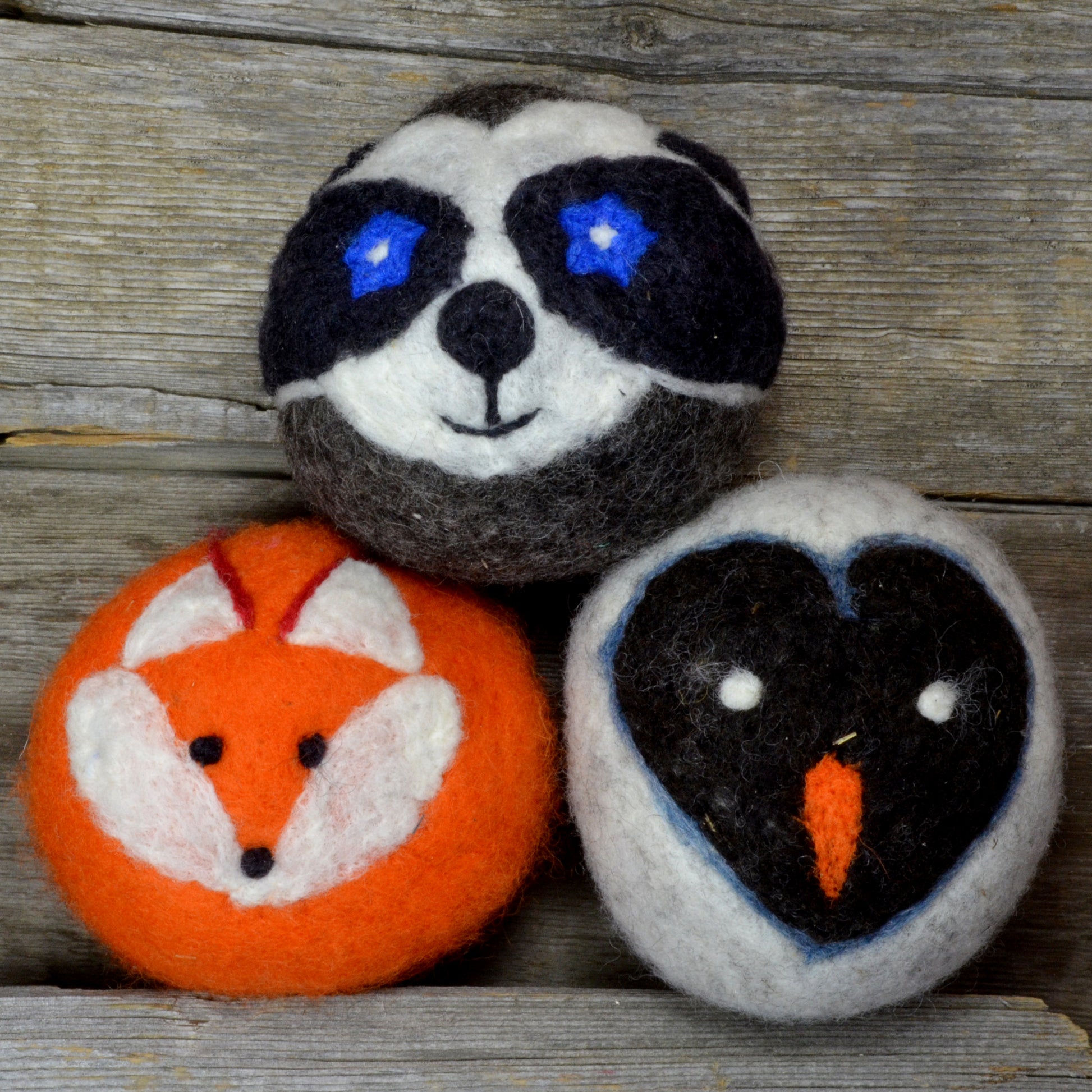 Woodland friends dryer balls